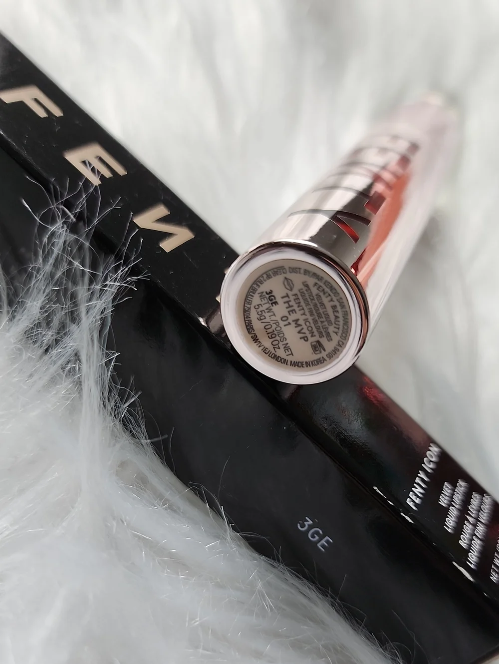 Fenty Beauty Fenty Icon Velvet Liquid Lipstick The MVP 01 Full Size NIB